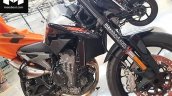 Ktm 790 Duke Spied In India Dealership Front Right