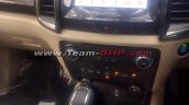 2019 Ford Endeavour Facelift Interior Centre Conso