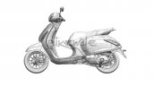 Bajaj Urbanite Electric Scooter Side Profile
