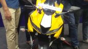 Yamaha Yzf R15 Yellow Delivered In Bangalore Front