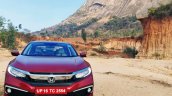 New Honda Civic Review Image Front Red