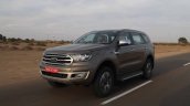 2019 Ford Endeavour Review Images Action Front Thr