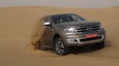 2019 Ford Endeavour Review Images Desert Dune Bash