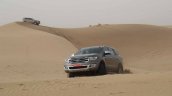2019 Ford Endeavour Review Images Desert Front Thr