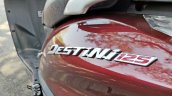 Hero Destini 125 Road Test Review Detail Shots Des