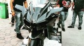 Indias First And Only Kawasaki Ninja H2r Front