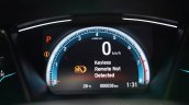 2019 Honda Civic Driver Information Display