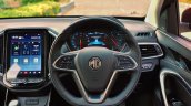 Mg Hector Review Images Interior Steering Wheel