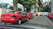 2019 Volkswagen Polo Vento Spied Undisguised Launc