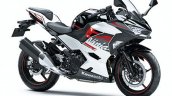 2020 Kawasaki Ninja 400 White Black Front Three Qu