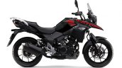 2020 Suzuki V Strom 250 Black Red Side Profile
