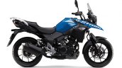 2020 Suzuki V Strom 250 Blue Side Profile