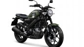 Yamaha Xsr155 Press Images Olive Green Right Front