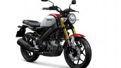 Yamaha Xsr155 Press Images White And Red Right Fro