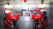 First Two Ducati Panigale V4 R Bikes Delivered In