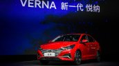 Chinese Spec 2020 Hyundai Verna Facelift Front Thr