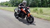 Ktm 790 Duke First Ride Review Action Shots Right