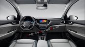 2020 Hyundai Verna Facelift Interior Dashboard