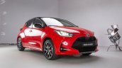 2020 Toyota Yaris Front Three Quarters Leaked Imag