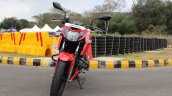 2018 Tvs Apache Rtr 160 4v First Ride Review Front