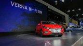 Chinese Spec 2020 Hyundai Verna Facelift Front Thr