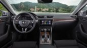 New Skoda Superb Facelift Interior Dashboard