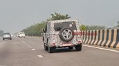 2020 Mahindra Thar Spied Rear Profile 2
