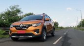 Renault Triber Test Drive Review Images Action Fro