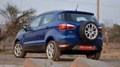 Ford Ecosport Petrol At Review Rear Angle