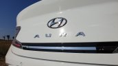 Hyundai Aura Review Images Badge Bootlid 4
