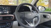 Hyundai Aura Review Images Interior Steering Wheel