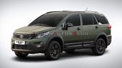 Tata Hexa Safari Concept Front Three Quarters