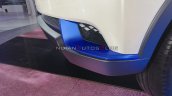 Mahindra E Xuv300 Concept Blue Highlight Auto Expo