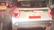 White 2020 Hyundai Creta Rear Spy Shot
