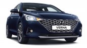 2020 Hyundai Verna Facelift Front Three Quarters 9