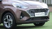 Hyundai Aura Review Images Front Angle Bcab