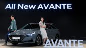 2021 Hyundai Elantra Front Three Quarters Launch I