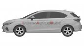 Honda City Hatchback Side Profile Iab