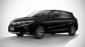 2020 Honda City Hatchback Black Front Rendering 02