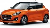 2020 Maruti Swift Facelift Orange Japan 5c4f