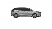 2021 Toyota Yaris Facelift Profile Side