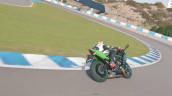 Kawasaki Ninja Zx 25r On Race Track