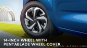 2020 Datsun Redigo Facelift Wheel Cover