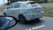 Honda City Hatchback Rear Quarters Spy Shot