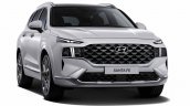2021 Hyundai Santa Fe Facelift Lux Front Quarters