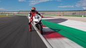 Ducati Panigale V2 White In Action