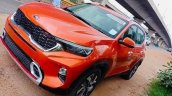 All New Kia Sonet Spotted Without Camo Front