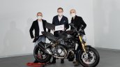 350000th Ducati Monster 1200 Delivered