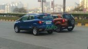 Ford Ecosport Se Spied During Shoot