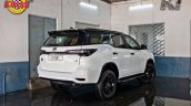 Modified Toyota Fortuner Facelift Rear 3 Quarters